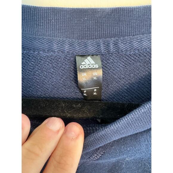 Adidas Men’s Arsenal Navy Sweatshirt Size XL crewneck - Picture 6 of 9